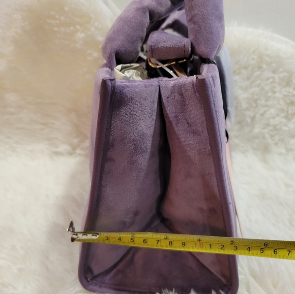 Juicy Couture Dusty Violet Big Spender Mini Tote Brand New With Tags - Picture 3 of 6